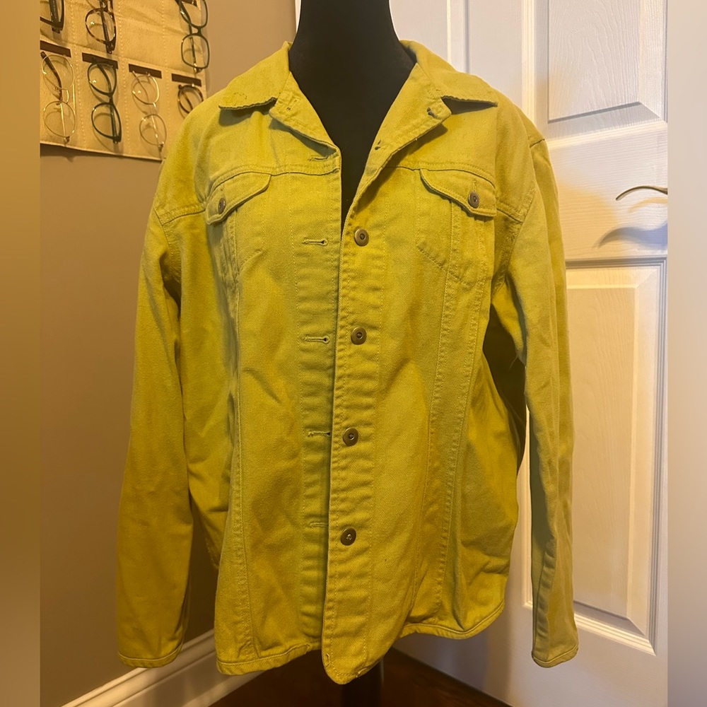 Vintage Chico’s green jacket